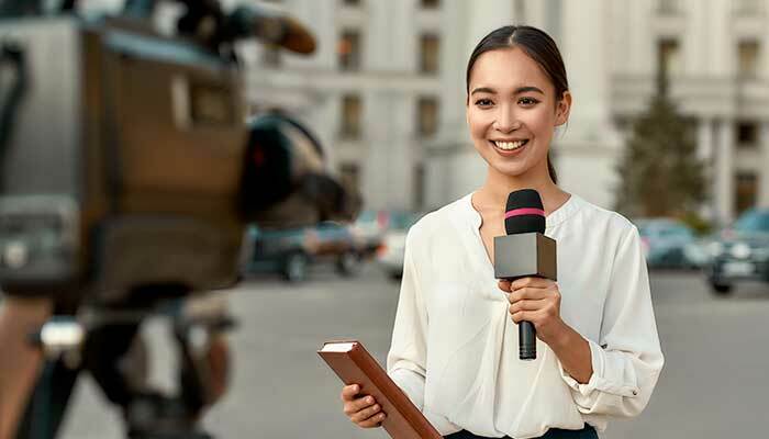 News reporter